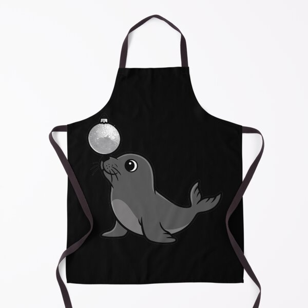 Item preview, Cute Seal Balancing Christmas Ornament designed and sold by k3rstman1.
