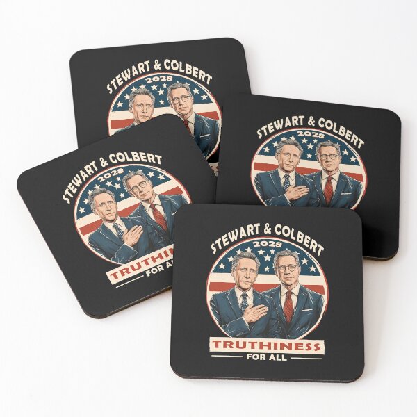 Item preview, Jon Stewart & Stephen Colbert 2028, Funny Political Satire designed and sold by SilviCarry.