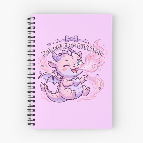 Item preview, Too Cute to Burn You – Funny Fire Breathing Dragon designed and sold by Im-Ara.