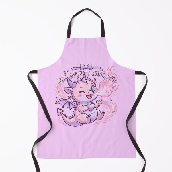 Item preview, Too Cute to Burn You – Funny Fire Breathing Dragon designed and sold by Im-Ara.
