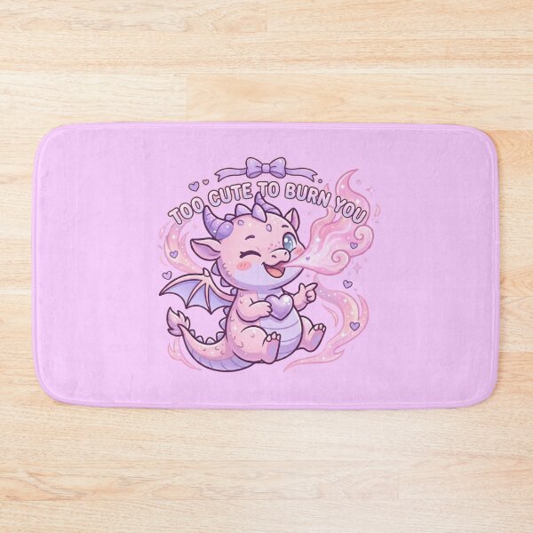 Item preview, Too Cute to Burn You – Funny Fire Breathing Dragon designed and sold by Im-Ara.