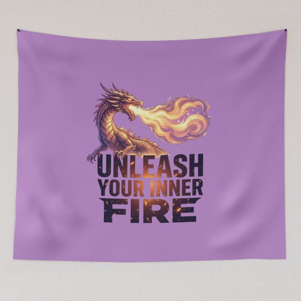 Item preview, Unleash Your Inner Fire – Dragon Inside Fire Breathing Mood designed and sold by Im-Ara.