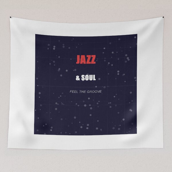 Item preview, Jazz and Soul Music Art Print - Saxophone Player Wall Decor - Smooth Jazz Gift for Music Lovers - Retro Vintage Poster designed and sold by Camwal.