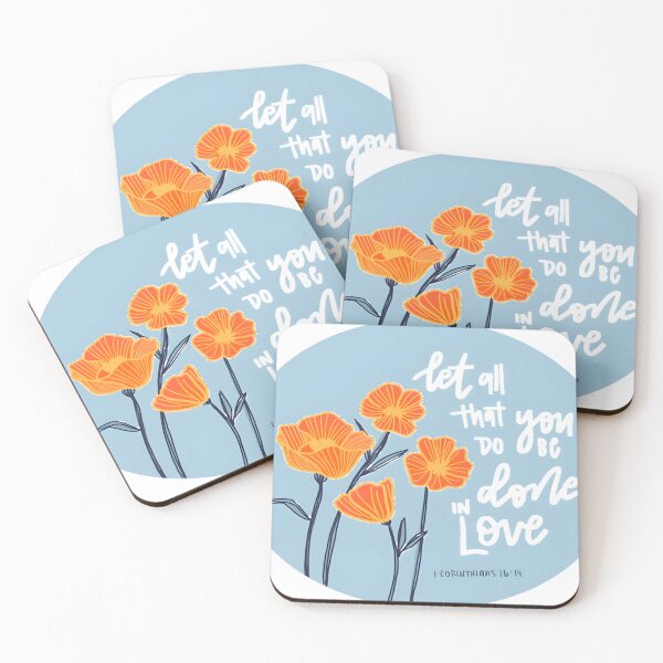 Item preview, 1 Corinthians 1614 Sticker designed and sold by Cloverfoxxo.