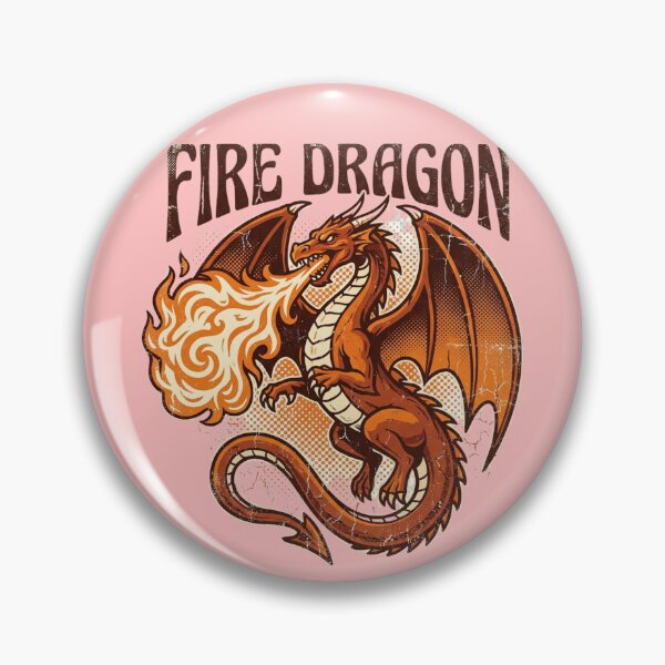 Item preview, Inner Dragon Activated – Motivational Fire Breathing Dragon designed and sold by Im-Ara.