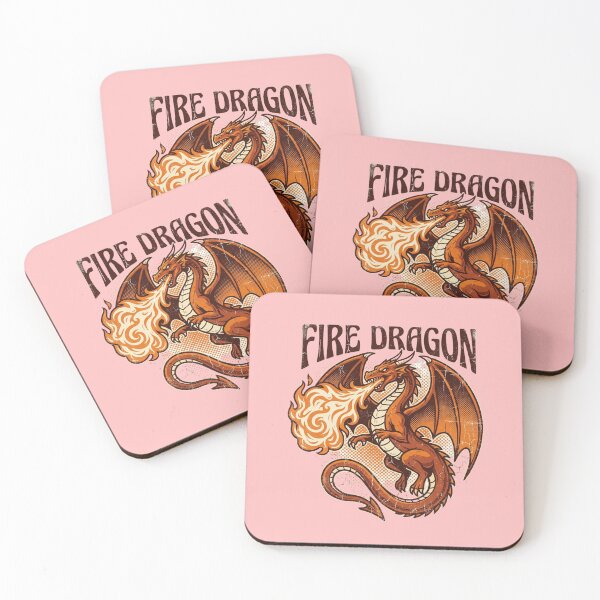 Item preview, Inner Dragon Activated – Motivational Fire Breathing Dragon designed and sold by Im-Ara.