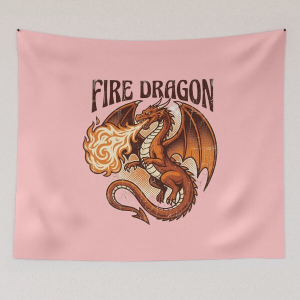 Item preview, Inner Dragon Activated – Motivational Fire Breathing Dragon designed and sold by Im-Ara.
