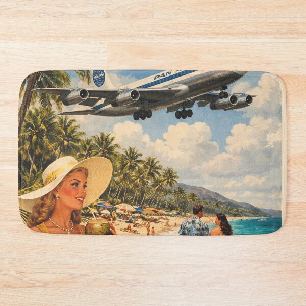 Item preview, Fly Pan Am Worldwide Vintage Jet Wanderlust designed and sold by Mauswohn.