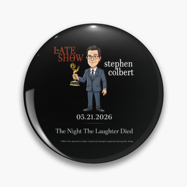 Item preview, Late Night Comedy, The Last Show With Stephen Colbert 2026 designed and sold by SilviCarry.