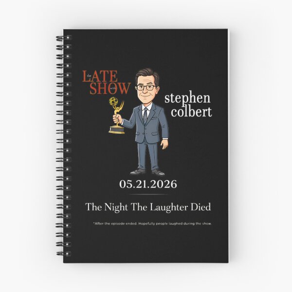 Item preview, Late Night Comedy, The Last Show With Stephen Colbert 2026 designed and sold by SilviCarry.