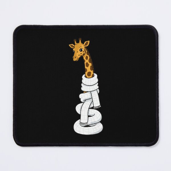 Item preview, Cute Giraffe Wearing Long Winter Scarf designed and sold by k3rstman1.