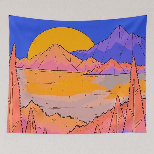 Item preview, A lake in the land designed and sold by Swadeillustrations.
