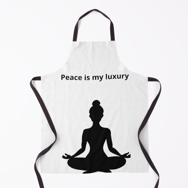 Item preview, Peace Is my luxury - Minimalist Meditation Yoga Design designed and sold by Mastalina99.