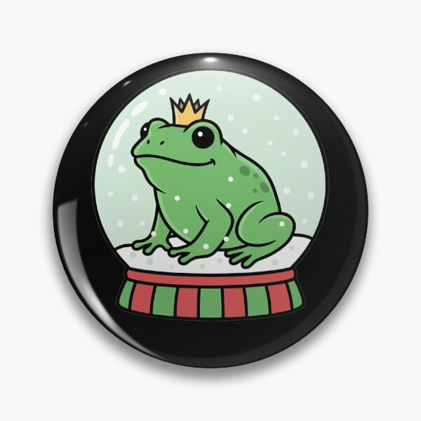 Item preview, Cute Frog Prince Snow Globe Royal King designed and sold by k3rstman1.