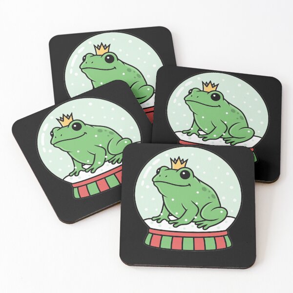 Item preview, Cute Frog Prince Snow Globe Royal King designed and sold by k3rstman1.