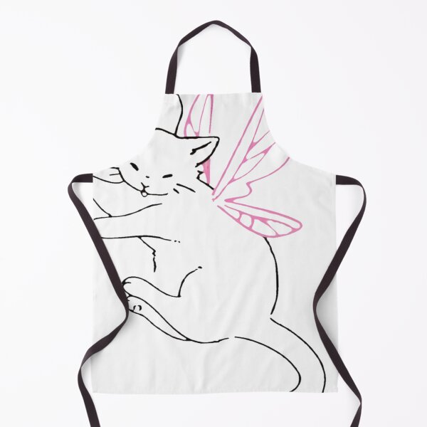 Item preview, Aesthetic Fairy Cat Sticker designed and sold by Cloverfoxxo.