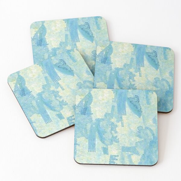 Item preview, Abstract Aqua Brushstroke designed and sold by KAVRAO.