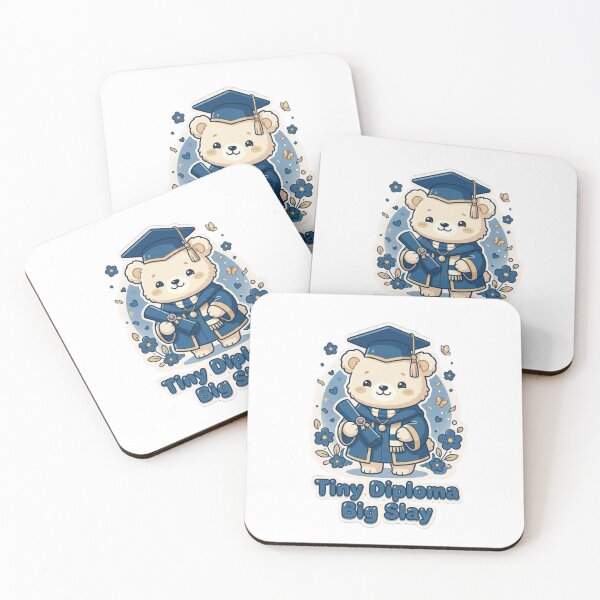Item preview, Tiny Diploma Big Slay Cute Graduation Kawaii Daddy Bear designed and sold by Im-Ara.
