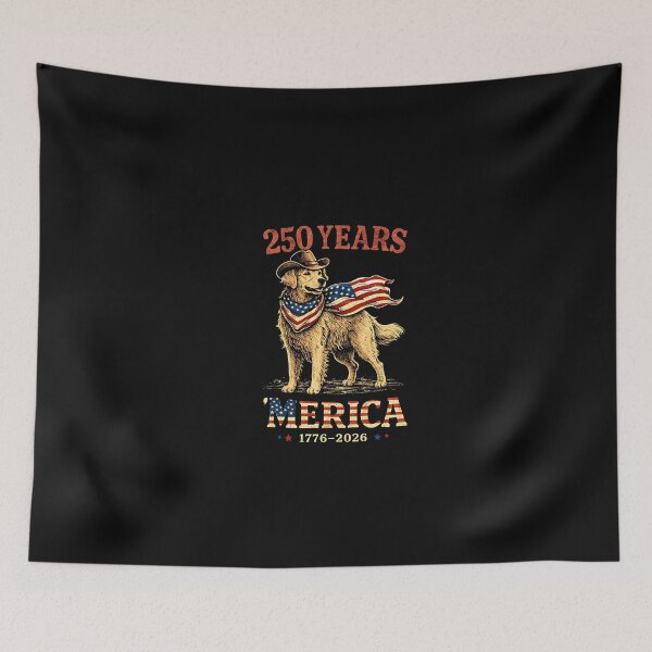 Item preview, 250 Years Golden Retriever USA designed and sold by irifine.
