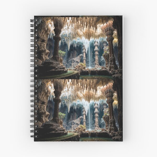 Item preview, Lost Cave Oasis – Magical Underground World Art designed and sold by EchoWave11.