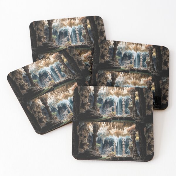 Item preview, Lost Cave Oasis – Magical Underground World Art designed and sold by EchoWave11.