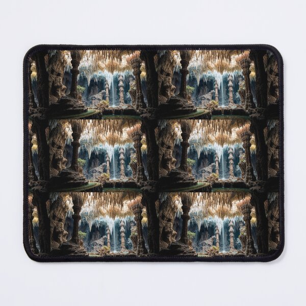 Item preview, Lost Cave Oasis – Magical Underground World Art designed and sold by EchoWave11.