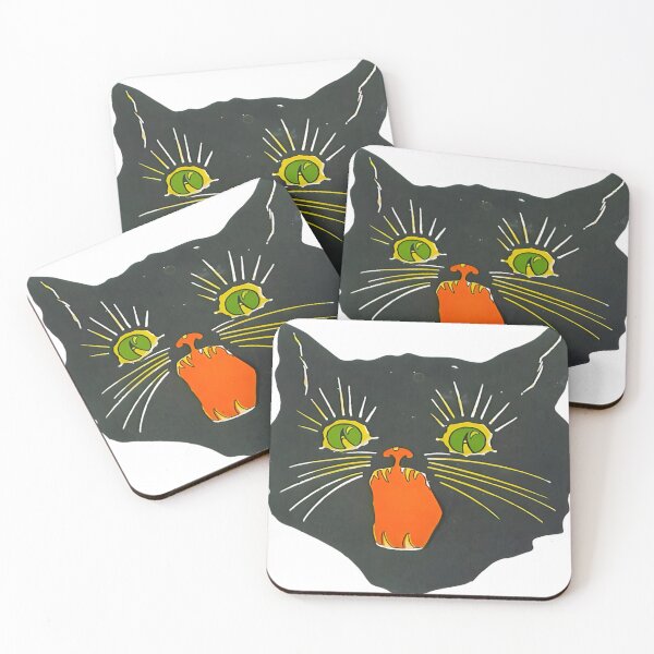 Item preview, Angry Cat Sticker designed and sold by Cloverfoxxo.