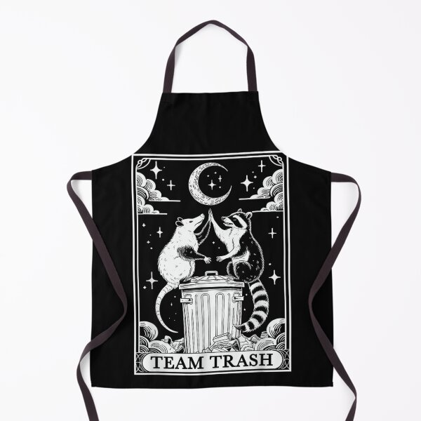 Item preview, Team Trash Opossum and Raccoon High Five Moon Tarot Card Aesthetic designed and sold by JiscoRomanela.