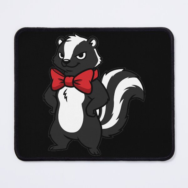 Item preview, Cute Dapper Skunk with Red Bowtie designed and sold by k3rstman1.