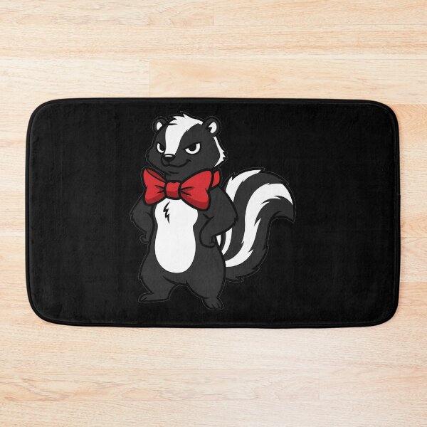 Item preview, Cute Dapper Skunk with Red Bowtie designed and sold by k3rstman1.
