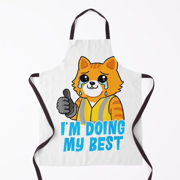 Item preview, Cat Coworker Swagazon Associate I'm Doing My Best Crying Cat designed and sold by MarkVHulings.