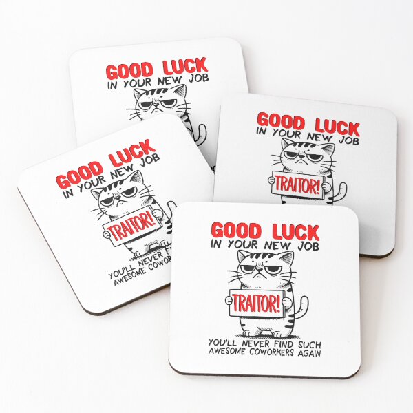 Item preview, Coworker Leaving, Quitting Going Away, Job Change, Good Luck designed and sold by MarkVHulings.