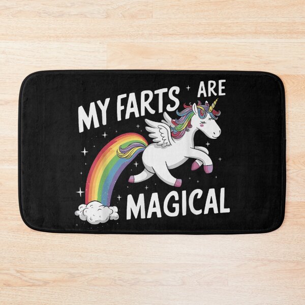 Item preview, My Farts Are Magical Funny Unicorn Rainbow Wings Sparkly Star Graphic designed and sold by JiscoRomanela.
