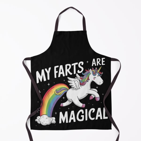 Item preview, My Farts Are Magical Funny Unicorn Rainbow Wings Sparkly Star Graphic designed and sold by JiscoRomanela.