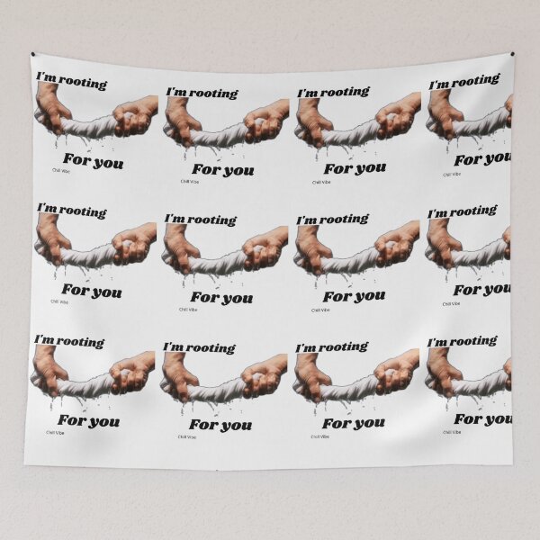 Item preview, Funny Support Pun With Wringing Hands designed and sold by Chill Vibe.