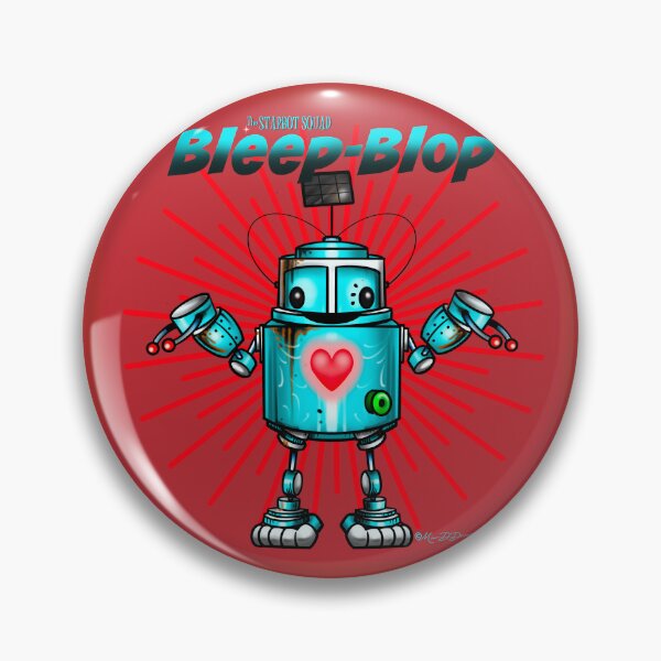 Item preview, StarBot squad: Imajenn bleep blop designed and sold by MetroINKbooks.