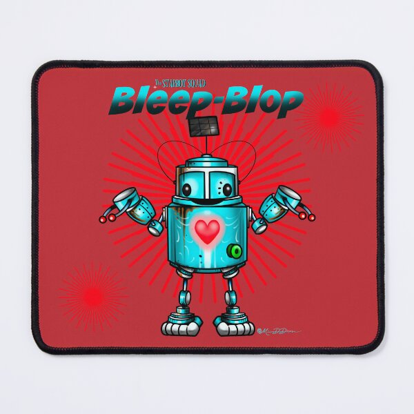 Item preview, StarBot squad: Imajenn bleep blop designed and sold by MetroINKbooks.