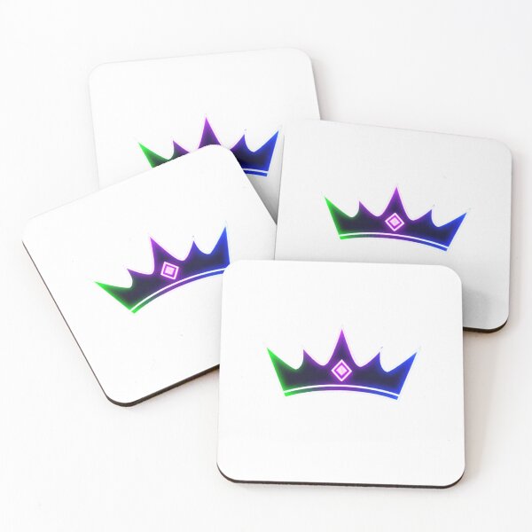 Item preview, Neon Crown Green Purple Blue – Cyberpunk Glow Outline designed and sold by UnglaublichGut.