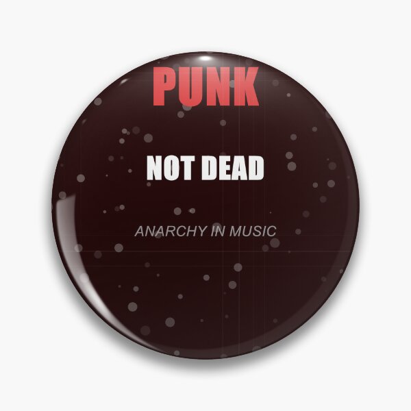 Item preview, Arte de calaveras "El punk no ha muerto" - Decoración de pared de anarquía punk rock - Regalo de rebeldía hardcore para fans de la música punk designed and sold by Camwal.