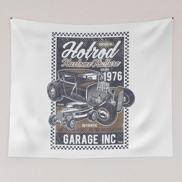 Item preview, Vintage Hot Rod Tee Custom Culture Men Classic Car designed and sold by MarkVHulings.