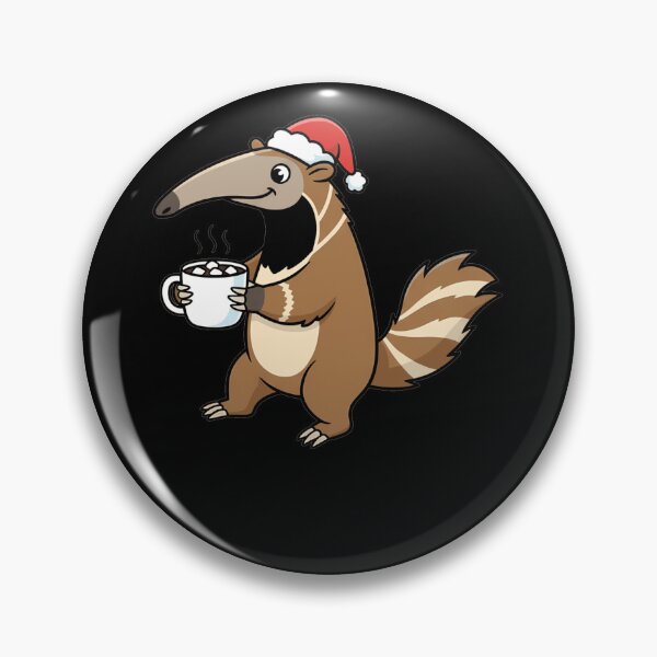 Item preview, Festive Anteater Christmas Hot Chocolate Cartoon designed and sold by k3rstman1.