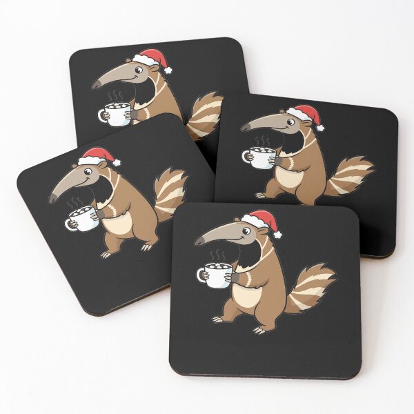 Item preview, Festive Anteater Christmas Hot Chocolate Cartoon designed and sold by k3rstman1.
