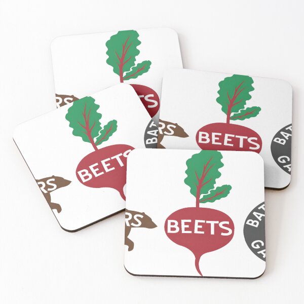 Item preview, Bears Beets Battlestar Galactica - Dwight Schrute Sticker designed and sold by Cloverfoxxo.
