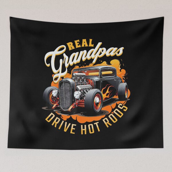 Item preview, Real Grandpas Drive Hot Rods - Vintage Hot Rod designed and sold by MarkVHulings.