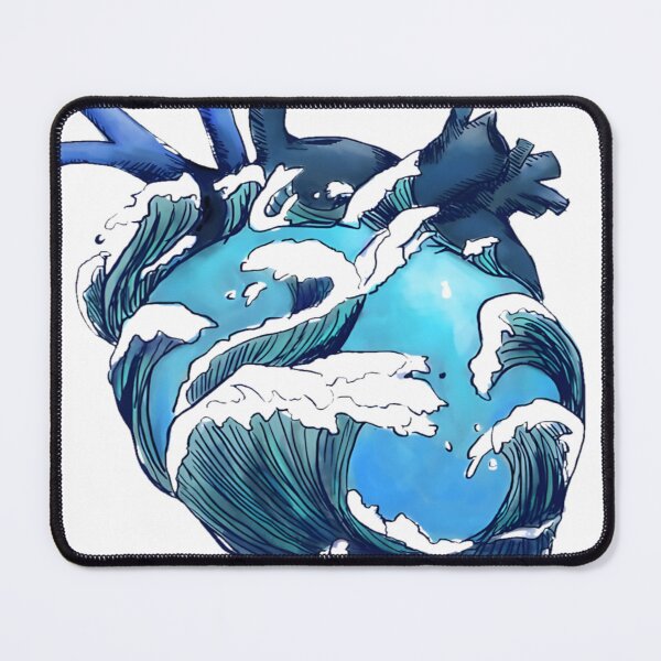 Item preview, Beneath the Waves Sticker designed and sold by Cloverfoxxo.