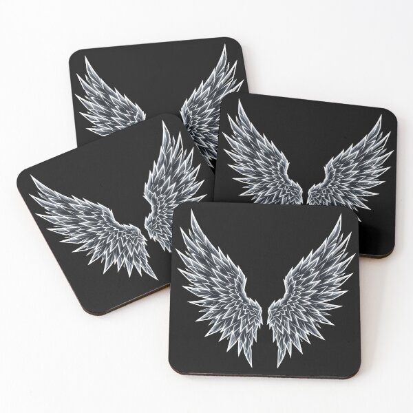 Item preview, Broken Angel Wings (Sharp Style) designed and sold by Stickersdevelop.