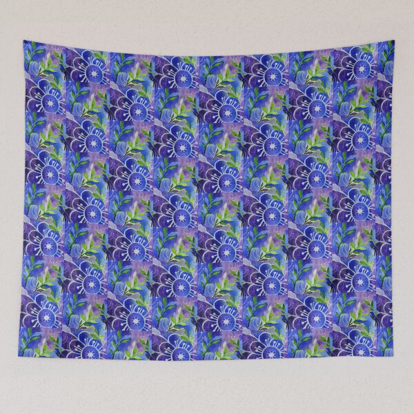 Item preview, Batik-Inspired Dreamy Flower designed and sold by Electrasquidy.