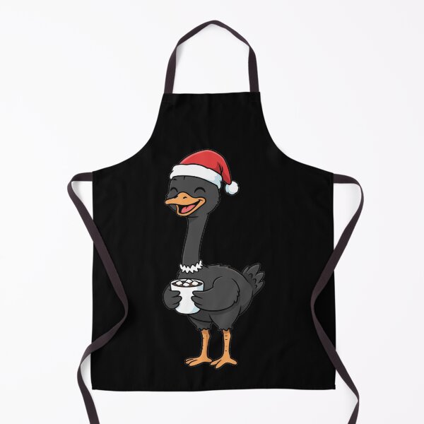Item preview, Cute Christmas Ostrich Santa Hat Hot Cocoa designed and sold by k3rstman1.