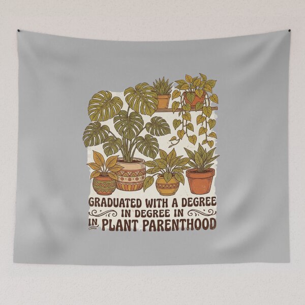 Item preview, Graduated with a Degree in Plant Parenthood Class of 2026 Plant Mom designed and sold by Im-Ara.
