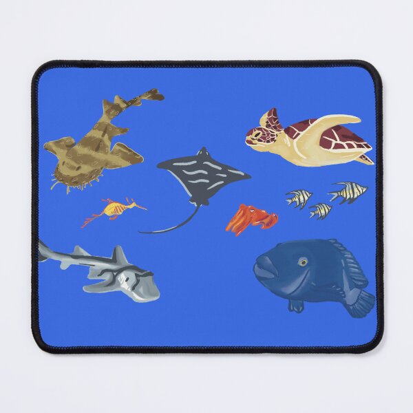 Item preview, Shelly Beach Locals - Cabbage Tree Bay - Australian Marine Life  designed and sold by mume studio.